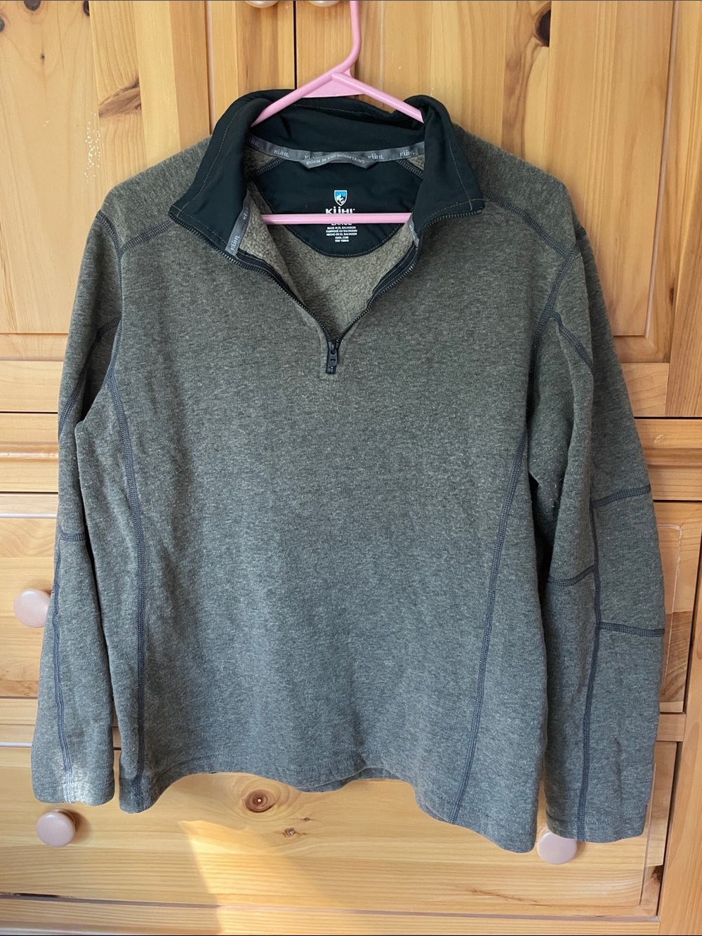 KUHL Woman’s Quarter-Zip Pullover Sweatshirt